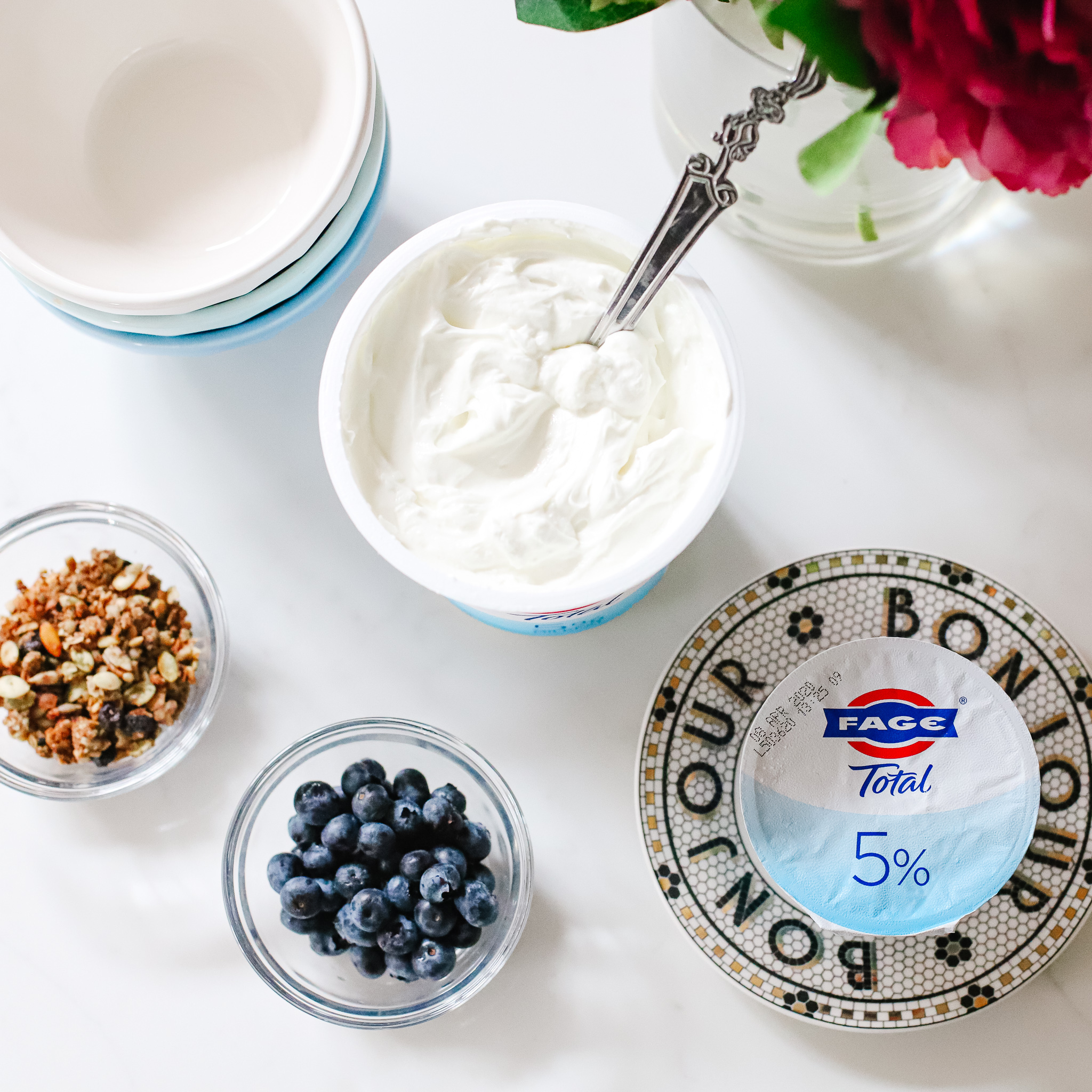 #ad The very best plain Greek yogurt: FAGE Total 5% Plain Greek Yogurt! The perfect afternoon snack for the keto lifestyle. #PlainExtraordinary @FAGE