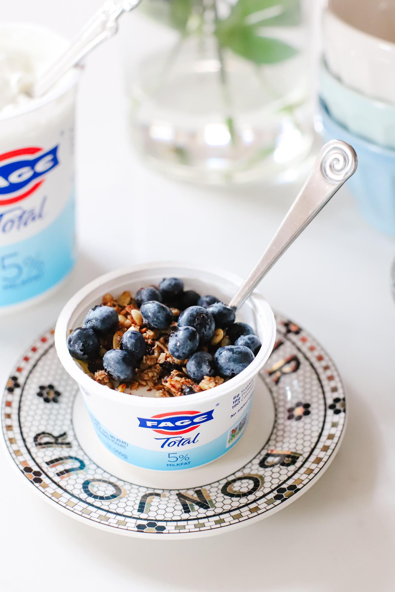 #ad The very best plain Greek yogurt: FAGE Total 5% Plain Greek Yogurt! The perfect afternoon snack for the keto lifestyle. #PlainExtraordinary @FAGE