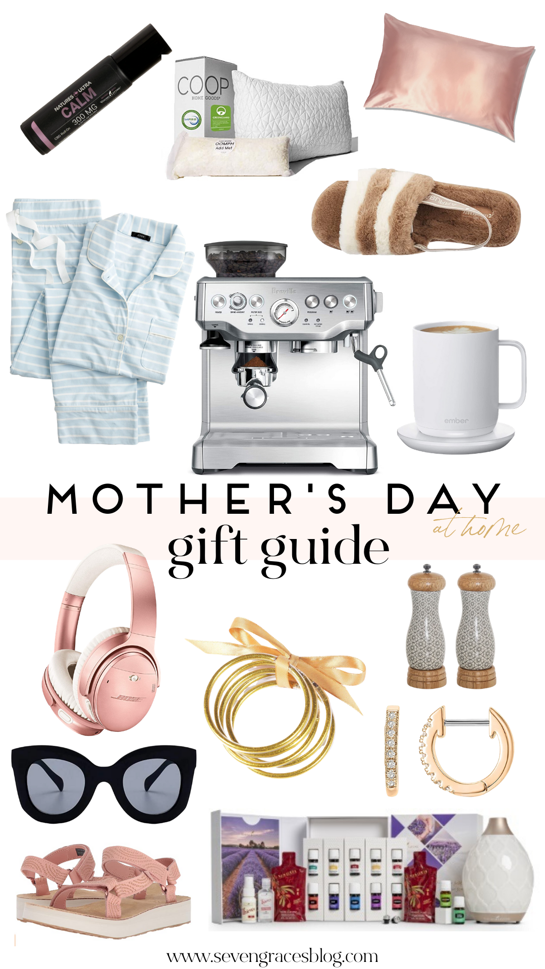 The ultimate Mother's Day At Home Gift Guide. All the best splurges and spend-thrifty finds, to calm you, caffeinate you, and keep you cozy.