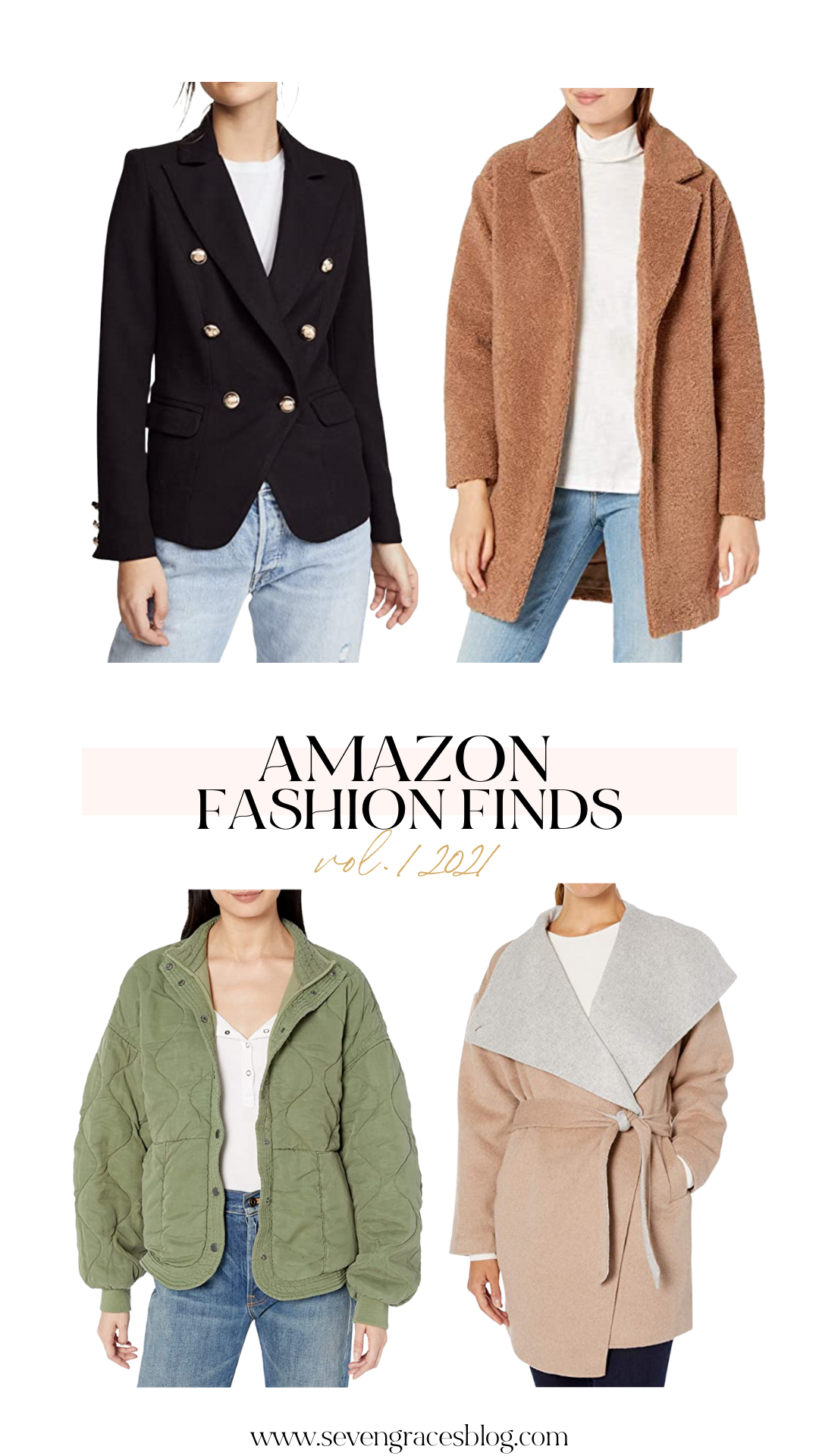Amazon Fashion. Best coats and jackets.